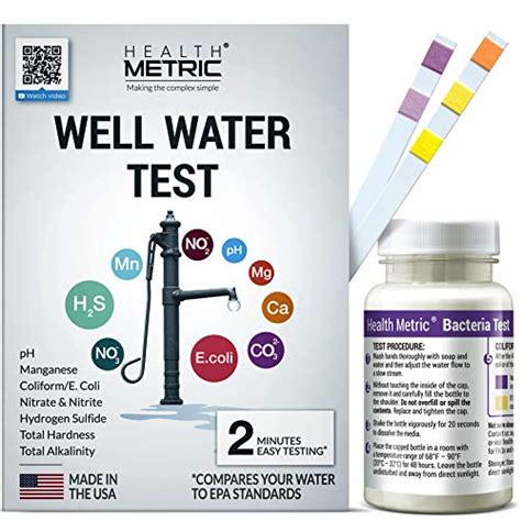 well water testing kits lowe's